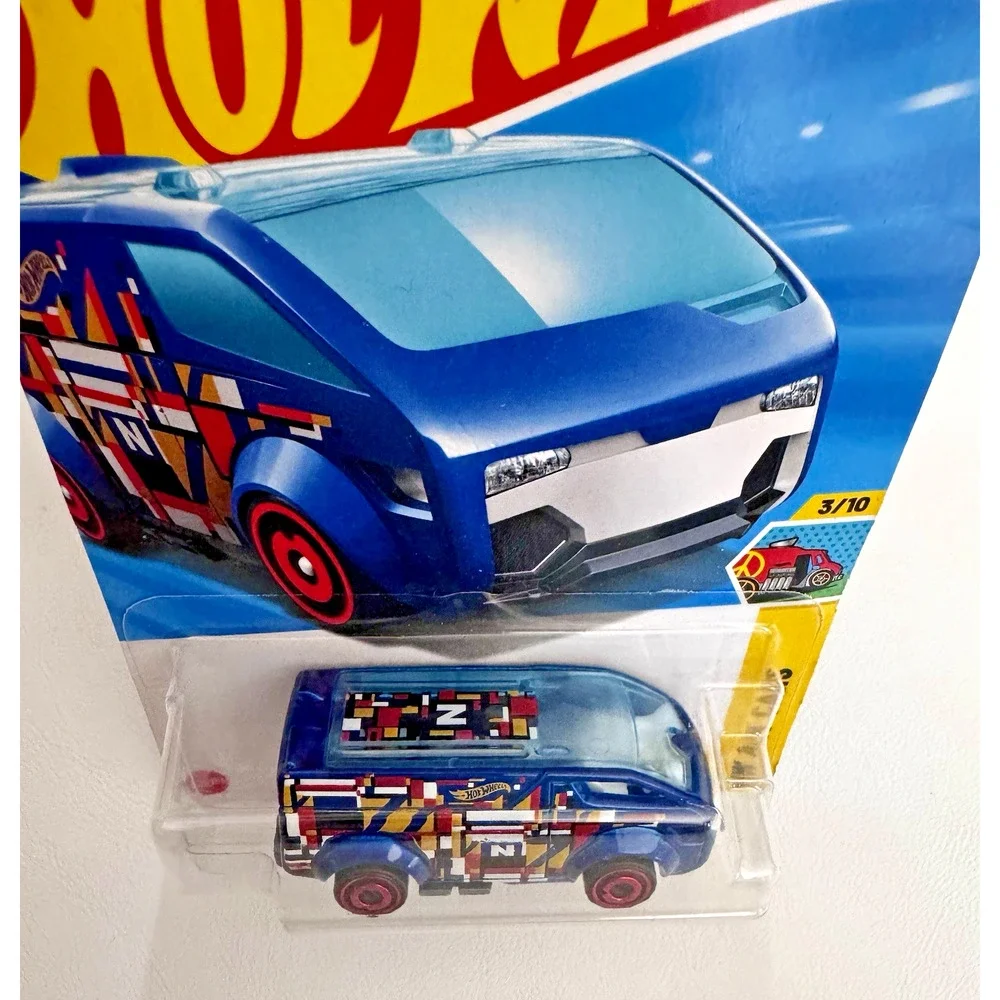 Hot Wheels HW Art Cars 3/10 The Vanster 35/250 Netflix Let's Race Blue